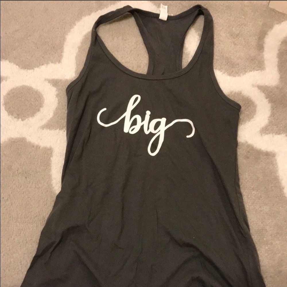 Big sorority tank top
